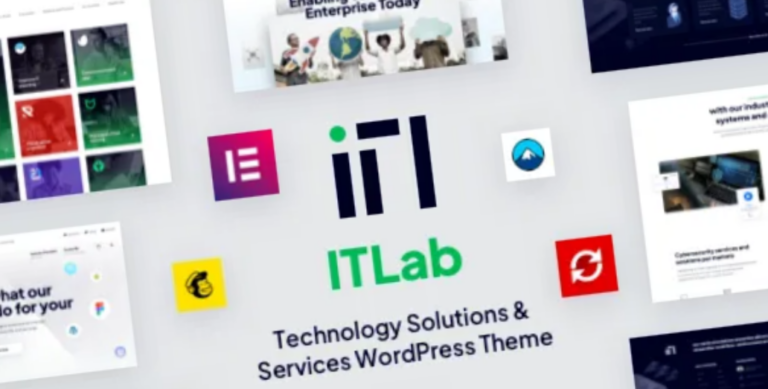 ITLab Technology Solutions & Services WordPress Theme